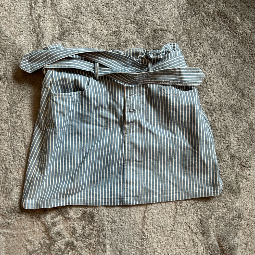 Sadie & Sage striped skirt